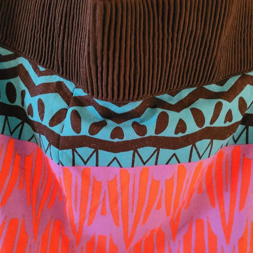 Tracy Reese red, purple, blue, & white skirt.